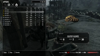 Cultist Gloves