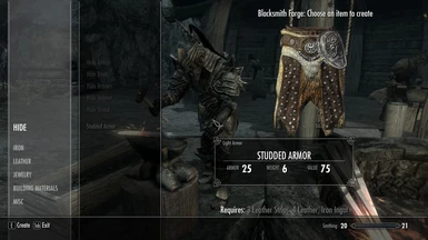 Forge Category - Studded Armor