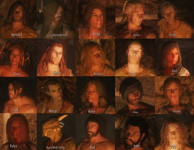 The new NPC's - Deluxe Edition shown