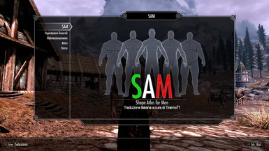 S.A.M. - Shape Atlas for Men - Traduzione Italiana V2.010