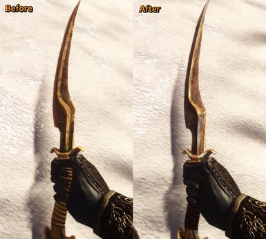 Dragon Priest Weapons Improved