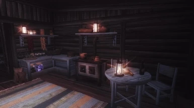 Makes for a beautiful little cabin 