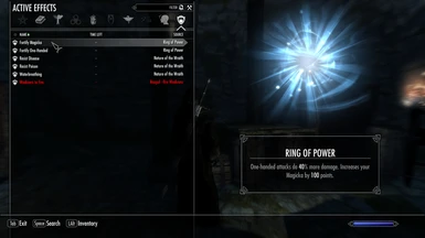 Ring of Power effects