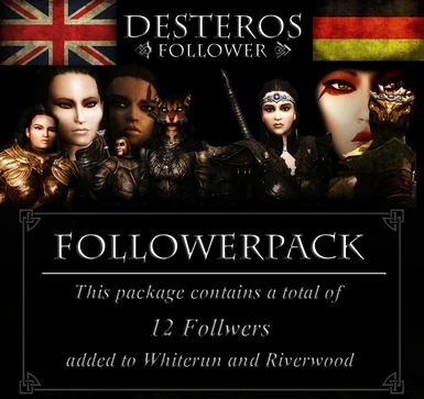 Desteros Follower Pack  CBBE  Etherial Elves  Dragonborn