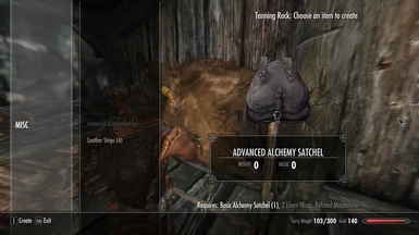 Advanced Alchemy Satchel