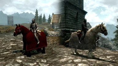 Horse Cloaks (with HDT physics)