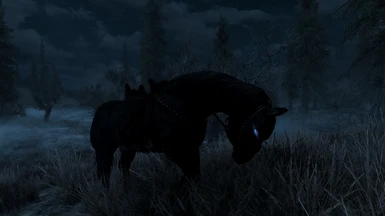 Shadowmere Blue Eyes and Glow