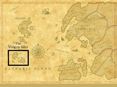 where Volgon is located on the map