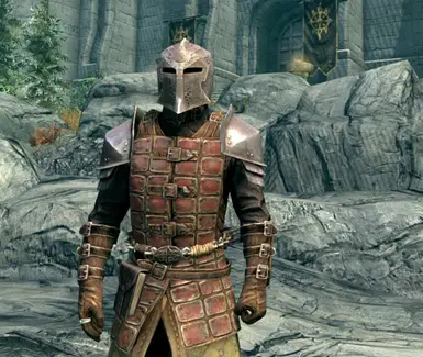 Red Dawnguard Heavy Armor at Skyrim Nexus - Mods and Community