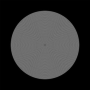 15 Concentric Moire Test Pattern