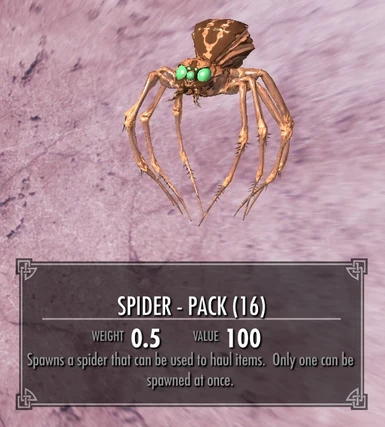 Pack Spider