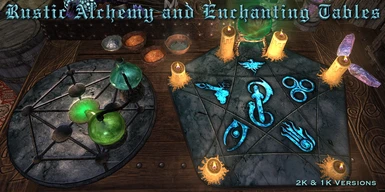 RUSTIC ALCHEMY and ENCHANTING TABLES