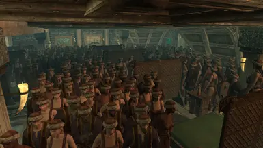 bedroom and main hall filled with 600 npc NO CRASH