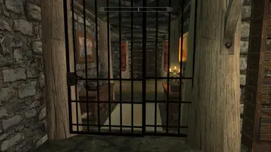Looking in through new vault door