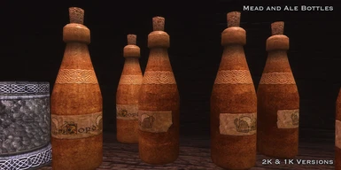 Mead and Ale Bottles
