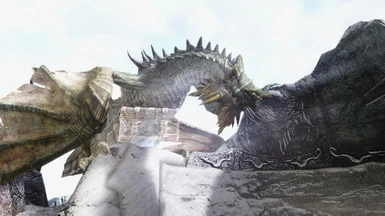 Paarthurnax guards General Stores - Half Resolution