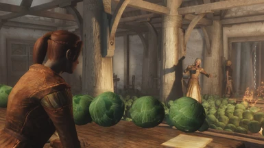 Where in Oblivion did all these cabbages come from