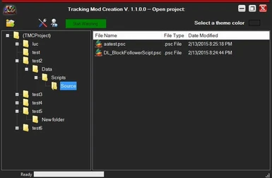 Tracking Mod Creation (TMC)