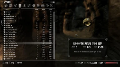 Ring of The Ritual Stone Beta