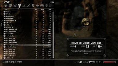 Ring of The Serpent Stone Beta