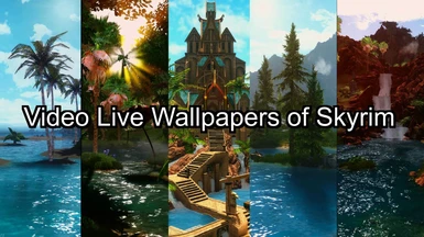 Video Live Wallpaper of Skyrim