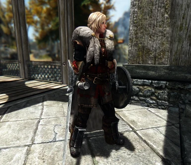 Finally a Girl in sensible armor