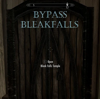 Bleakfalls Bypass