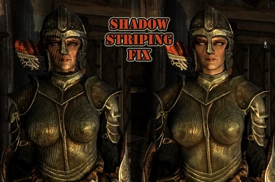 skyrim shadow striping fix