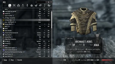 Clothing to Light Armor