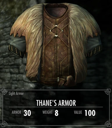Thanes Armor - Inventory View
