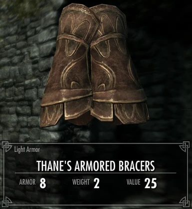 Thanes Armored Bracers - Inventory View