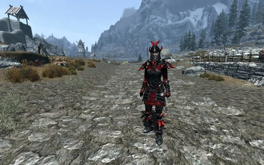 Female Dragonscale Armor front view