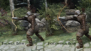 Falmer Bow and Forsworn Bow