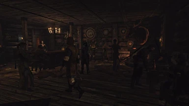 Mostly lively Inn in all of Skyrim 