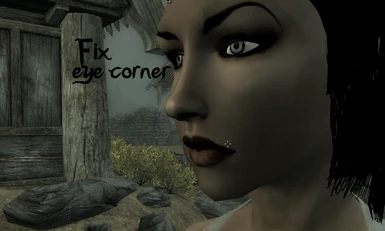 Fix for the eye corners