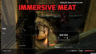 Immersive Meat