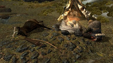 Hunterborn Campfire Patch