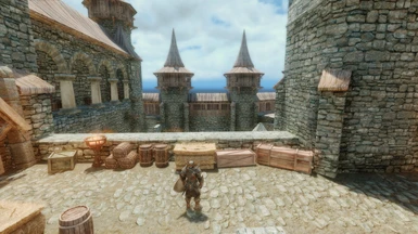 Castle Almgard with CR ENB