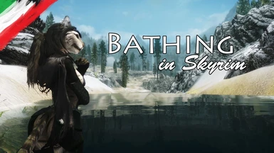 Bathing in Skyrim - ITA