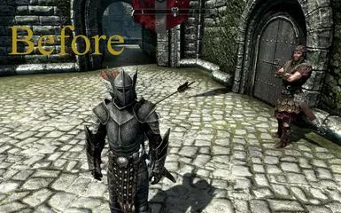 Nordplate Armor Before