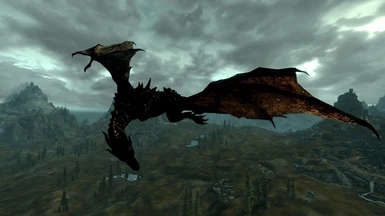 Black Dragons of the North - A Dragon Retexture