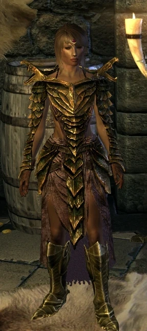 Idea for female Dragon Priest Armor 