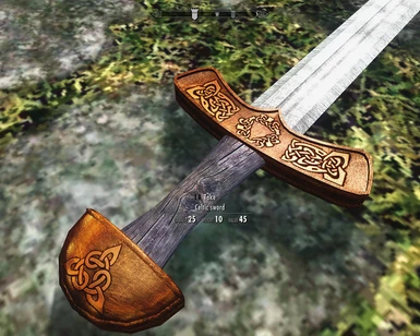 Celtic sword