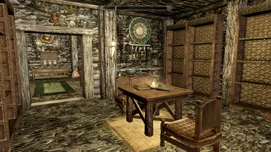 Basement - library