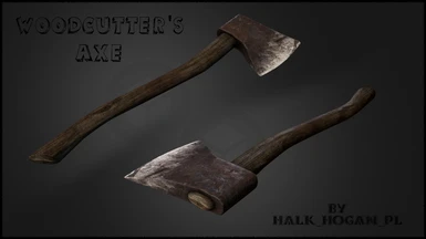 Realistic HD Woodcutter's Axe
