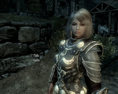 Lydia wearing Imperial Heroic Armor