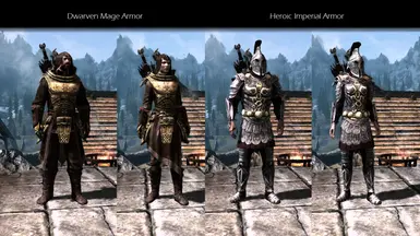 skyrim lore friendly armor