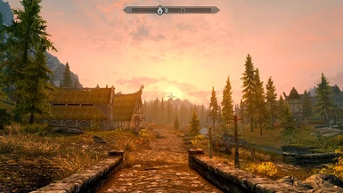 Sunset over Honningbrew Meadery