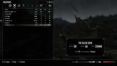 The Black Bow and Arrows