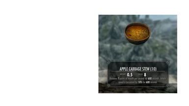 Apple cabbage stew
